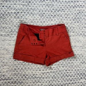 Linen Blend Shorts